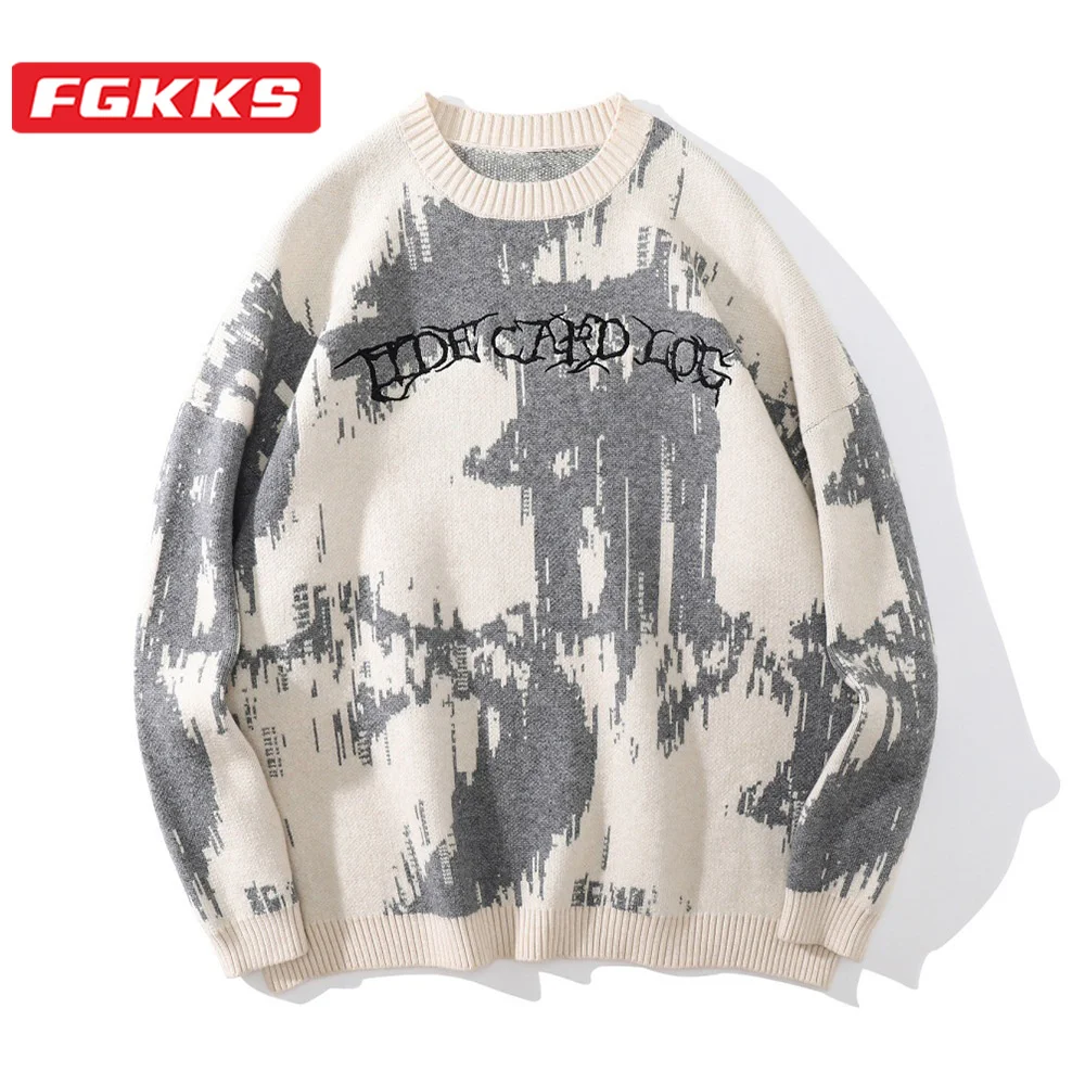 FGKKS Men Casual Sweater For Men Fashion Embroidery Jumper High Quality Design Street Wear Casual Sweater Man Pullover
FGKKS Men Casual Sweater For Men Fashion Embroidery Jumper High Quality Design Street Wear Casual Sweater Man Pullover