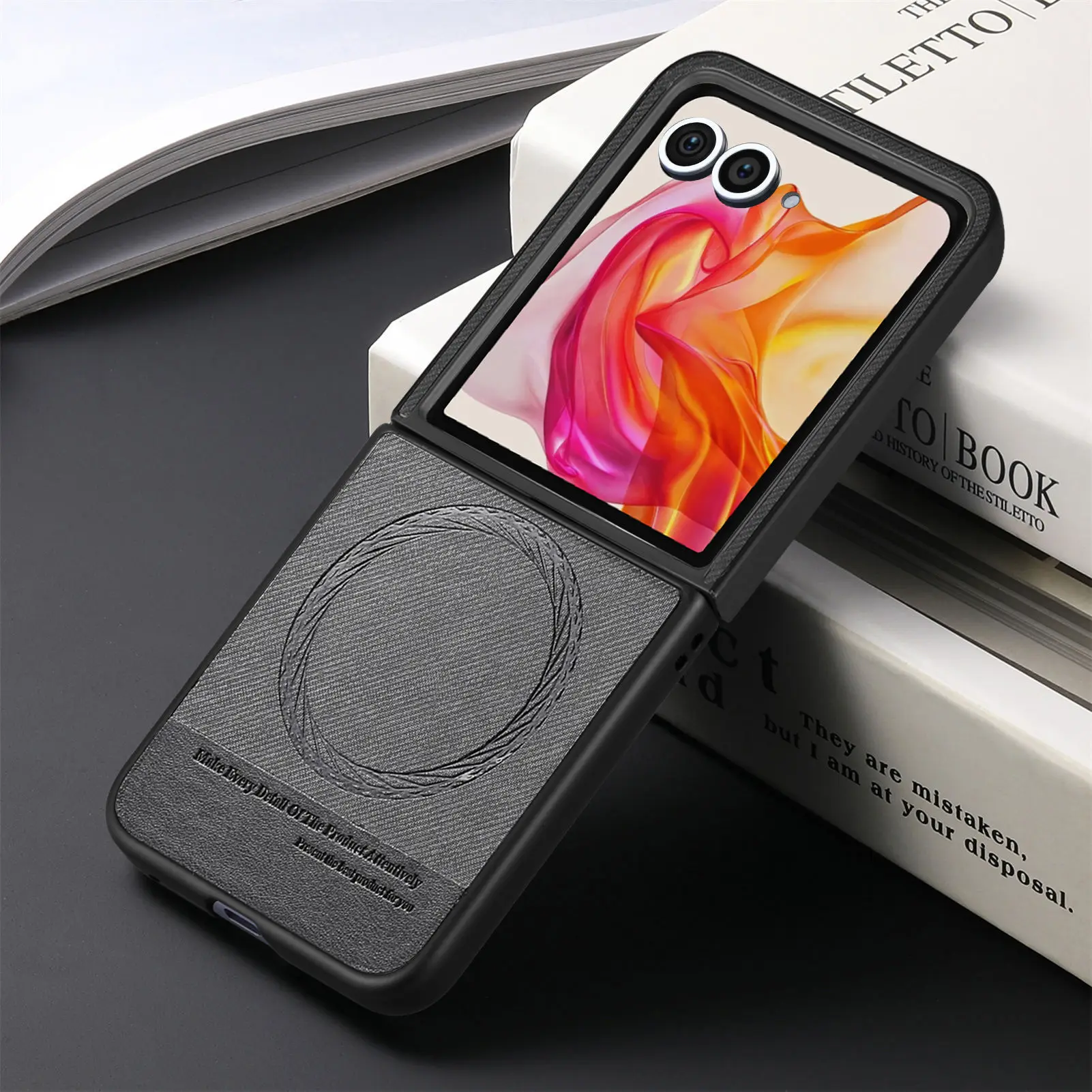 For Motorola Razr 60 50 Pro 40 Ultra 2025 Luxury Magnetic Flip Phone Case, Simple Shockproof Anti-drop Protective Back Cover
For Motorola Razr 60 50 Pro 40 Ultra 2025 Luxury Magnetic Flip Phone Case, Simple Shockproof Anti-drop Protective Back Cover