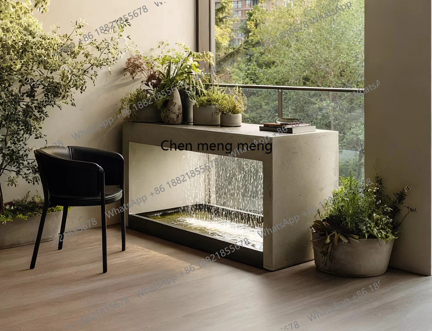 Wabi Sand entrance cabinet home landscaping floor self-circulating water tank home living room
Wabi Sand entrance cabinet home landscaping floor self-circulating water tank home living room