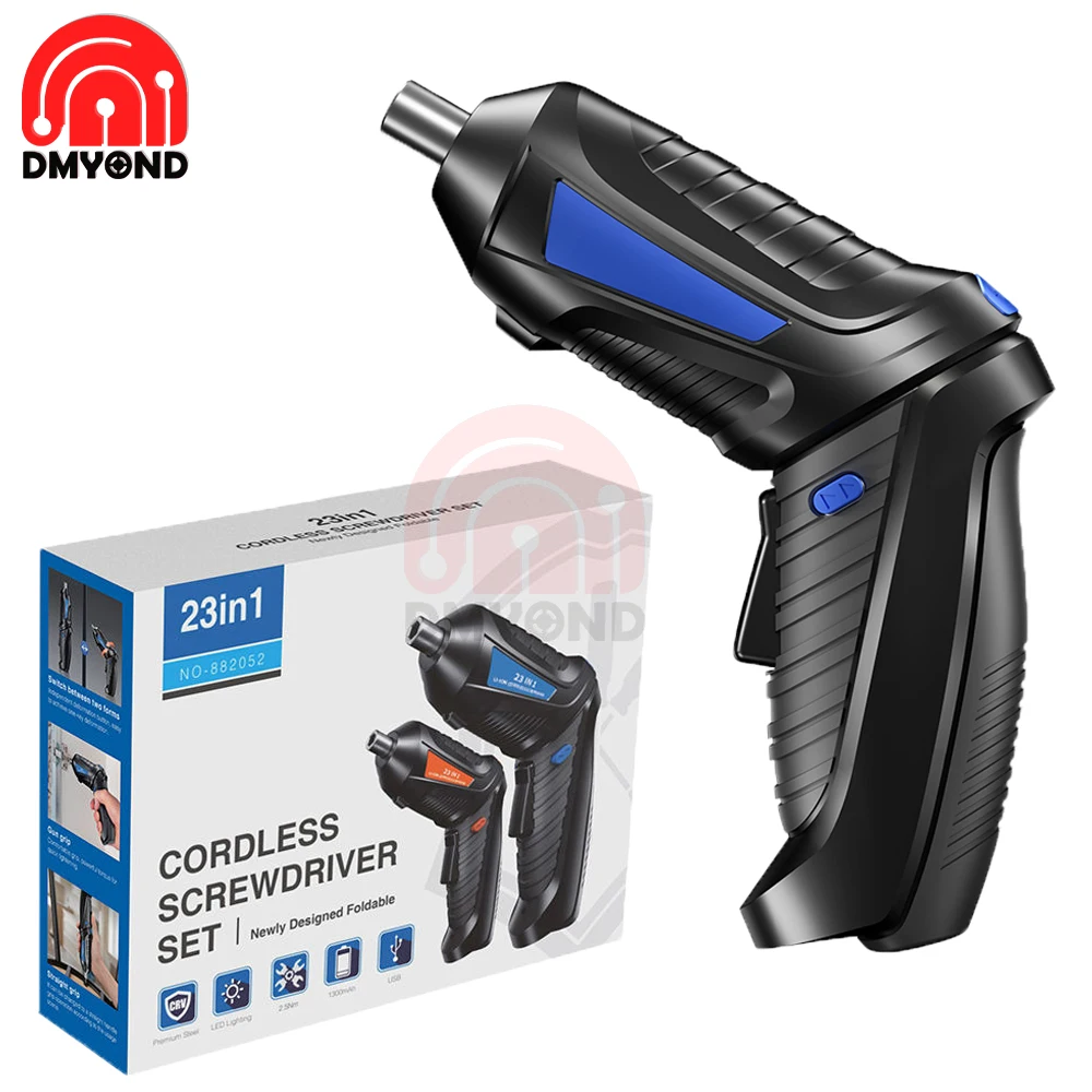 5V Mini Electric Screwdriver Small Portable Cordless Powered Screw Driver Set Home Electric Screwdriver With 20 screwdriver Head
5V Mini Electric Screwdriver Small Portable Cordless Powered Screw Driver Set Home Electric Screwdriver With 20 screwdriver Head
