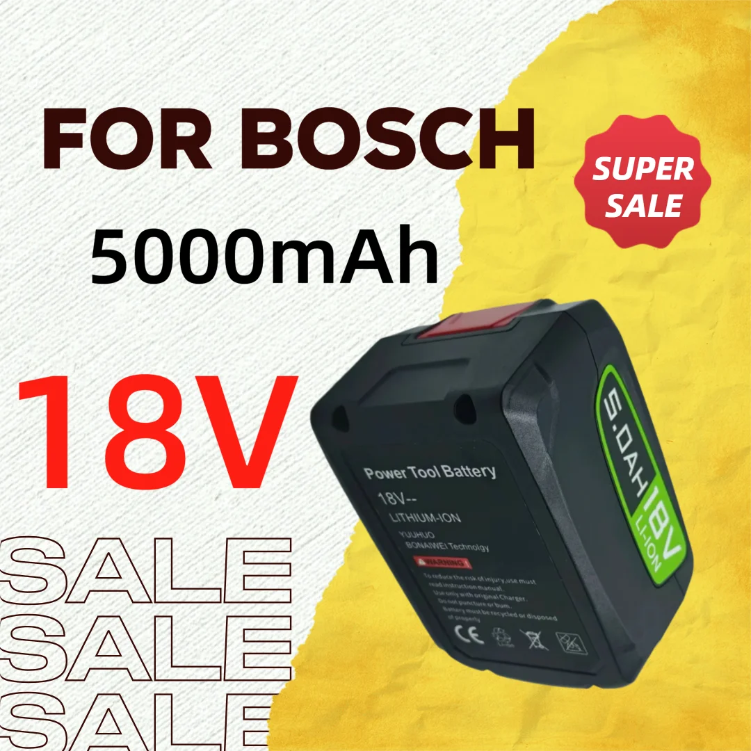 AL18815CV For Bosch PBA Battery Replacement 18V Battery 5000mAh For Bosch Home & Garden PBA PSB PSR Tools AL1880CV
AL18815CV For Bosch PBA Battery Replacement 18V Battery 5000mAh For Bosch Home & Garden PBA PSB PSR Tools AL1880CV