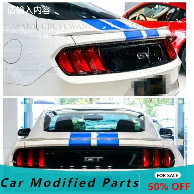 For Ford Mustang 2015 - 2021 High Quality ABS Plastic Unpainted Gloss Black Trunk Boot Wing Spoiler
For Ford Mustang 2015 - 2021 High Quality ABS Plastic Unpainted Gloss Black Trunk Boot Wing Spoiler