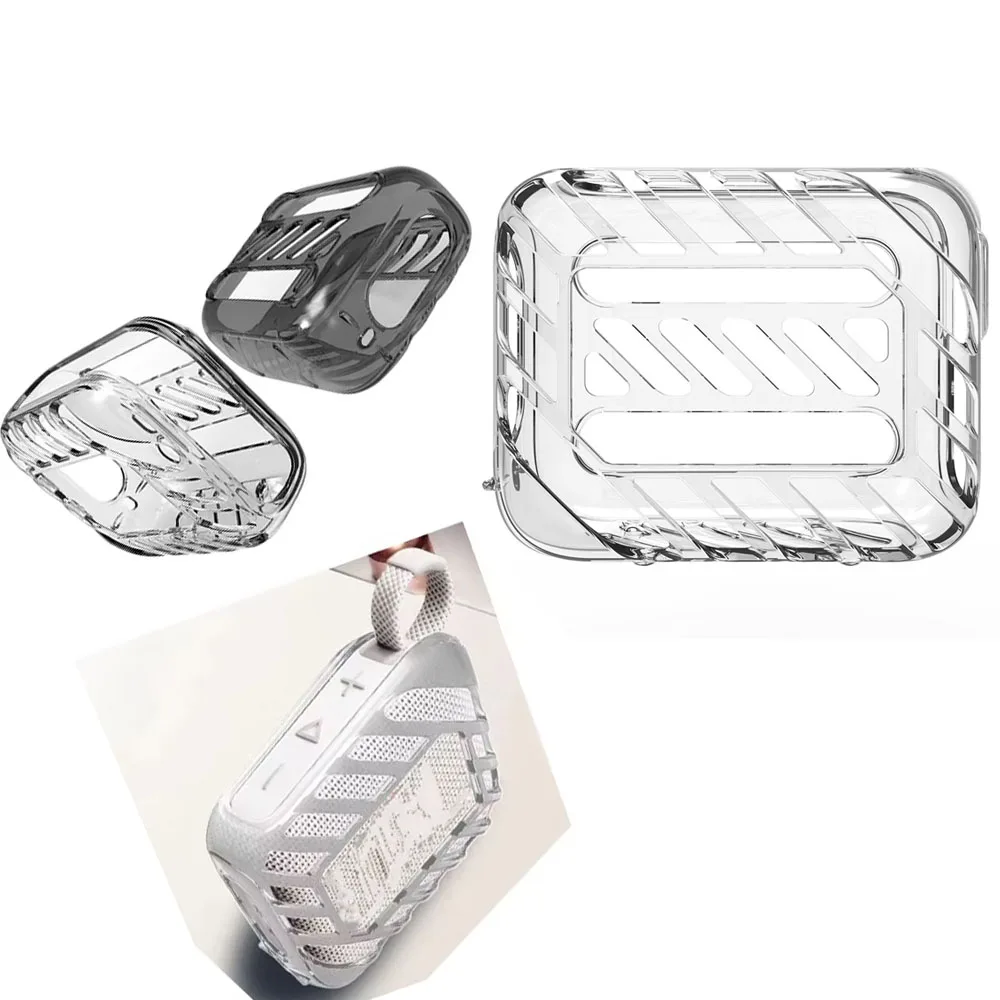 GO 4 Transparent TPU Cover for JBL GO 4 Speaker Protective Case Transparent Black Shock Absorption Anti-scratch
GO 4 Transparent TPU Cover for JBL GO 4 Speaker Protective Case Transparent Black Shock Absorption Anti-scratch