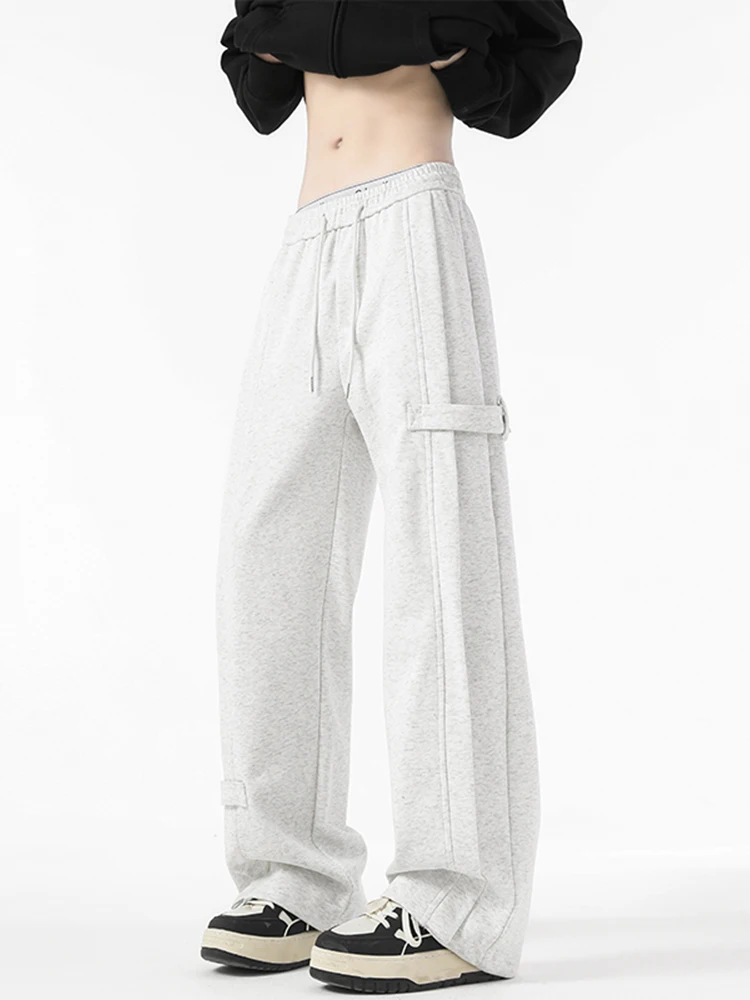 Cleanfit American Decosition Sle Loose Wide Leg Men's Sweatpants Casual Spor Trousers in off White And ey for Spring...
Cleanfit American Decosition Sle Loose Wide Leg Men's Sweatpants Casual Spor Trousers in off White And ey for Spring...