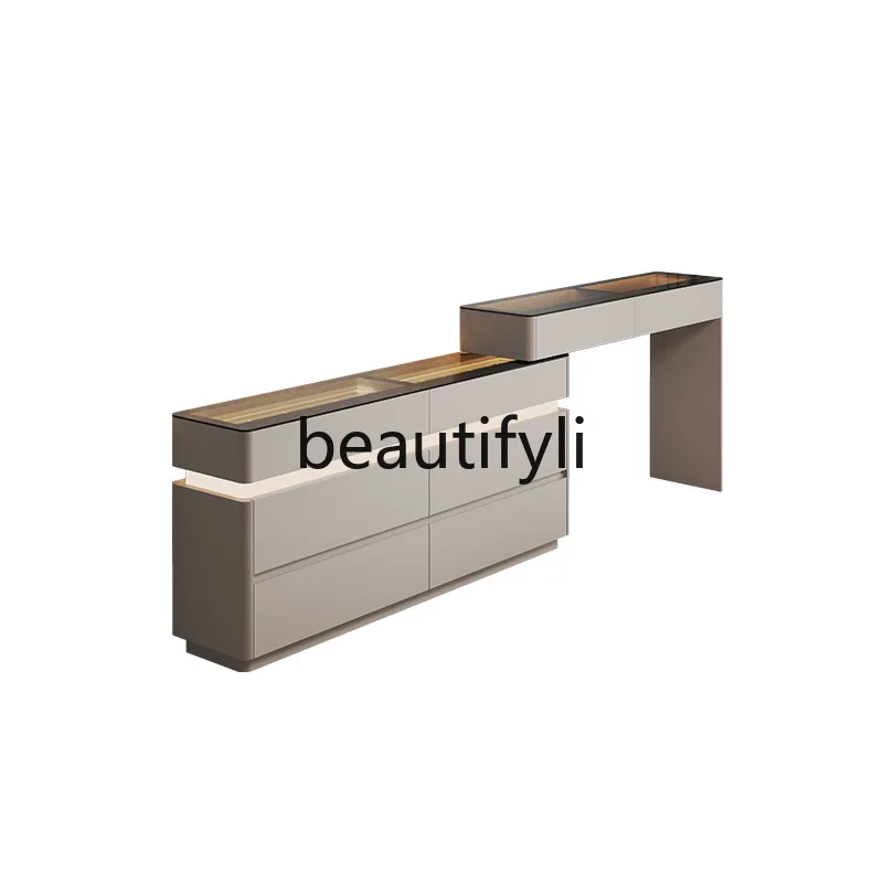 French dresser chest integrated bedroom simple modern 2025 new light luxury ultra-thin bedside chest
French dresser chest integrated bedroom simple modern 2025 new light luxury ultra-thin bedside chest