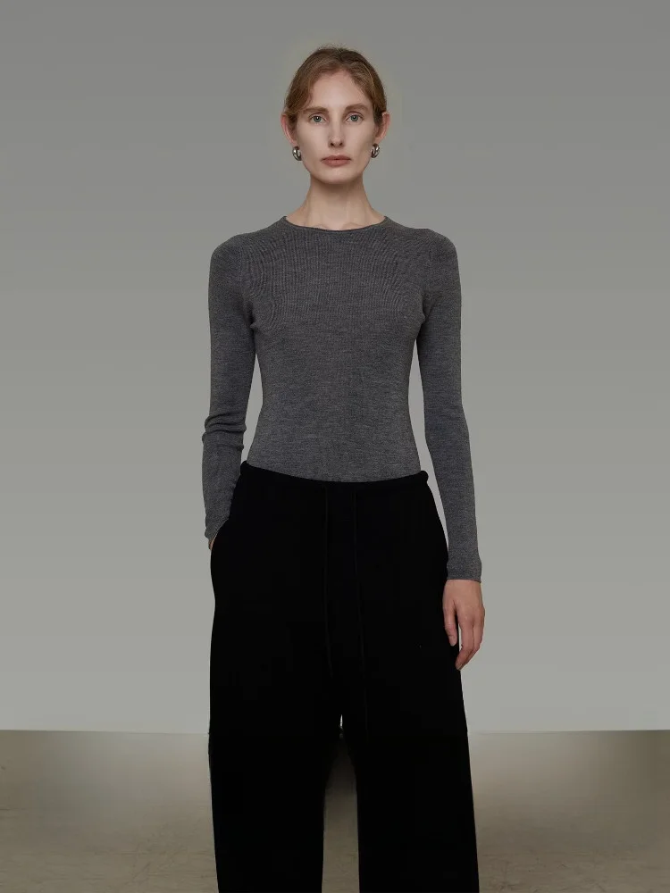 Slim Fit Wool Knitwear round Ne Sweater for Women Ele Sle Spring 2026 New Arrival Comfortable Breathable Commute Frie...
Slim Fit Wool Knitwear round Ne Sweater for Women Ele Sle Spring 2026 New Arrival Comfortable Breathable Commute Frie...