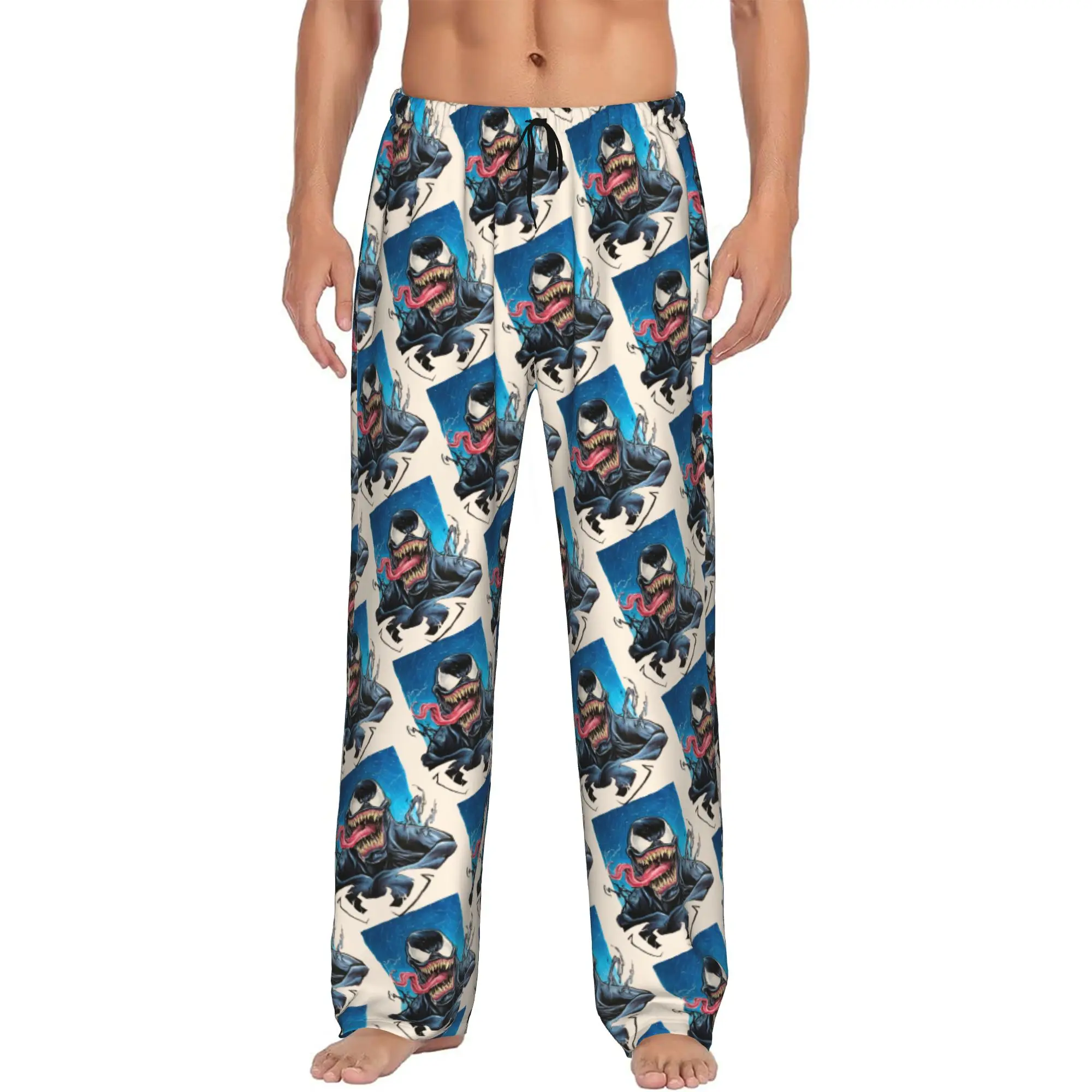 Custom Comic Wallpaper V-Venom Pajama Pants Men Lounge Sleep Stretch Sleepwear Bottoms with Pockets
Custom Comic Wallpaper V-Venom Pajama Pants Men Lounge Sleep Stretch Sleepwear Bottoms with Pockets