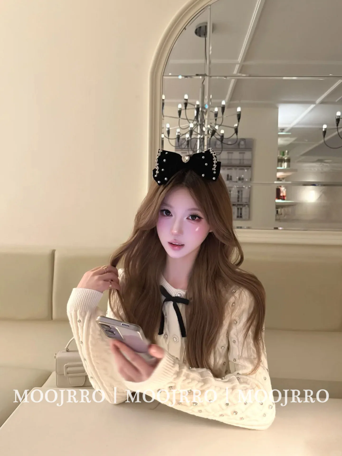 Tweed Jacket Beige Womens Spring Hollow Lace Delicate Lightweight Breathable Dryfitting Thin Slim-Fitting Silhouette Round-Neck
Tweed Jacket Beige Womens Spring Hollow Lace Delicate Lightweight Breathable Dryfitting Thin Slim-Fitting Silhouette Round-Neck