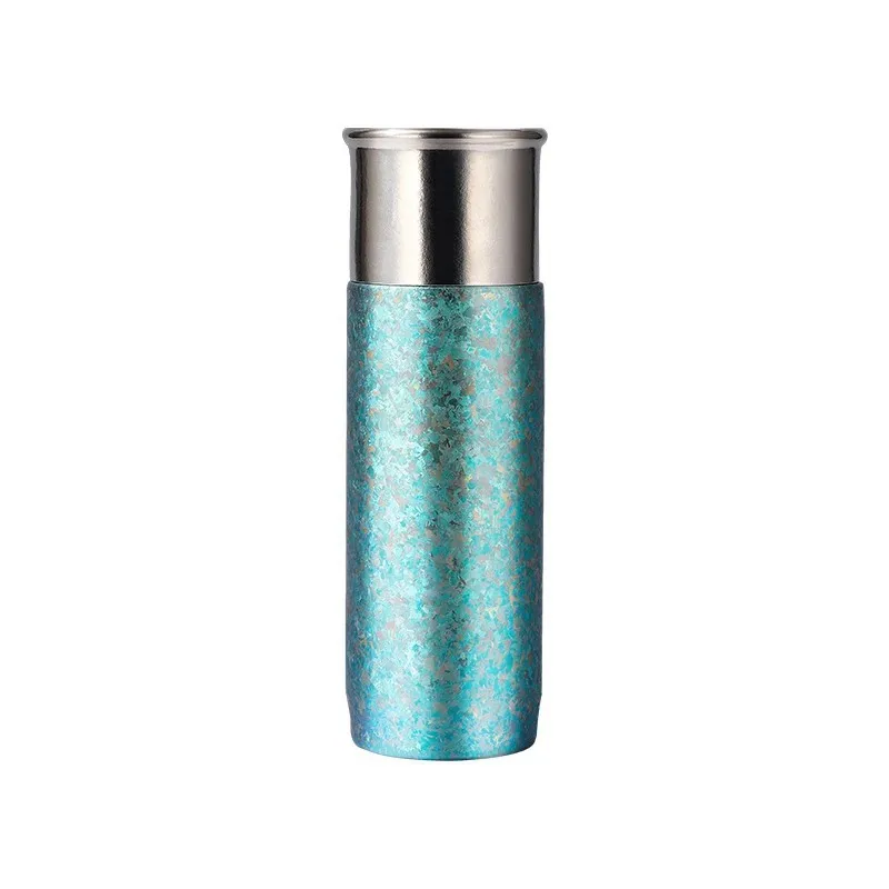 Pure titanium thermos cup Magnetic suction Titanium Double-layer stewed teacup High value tea separation High-grade
Pure titanium thermos cup Magnetic suction Titanium Double-layer stewed teacup High value tea separation High-grade