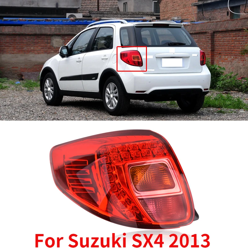 CAPQX Rear Bumper Taiilight For Suzuki SX4 Hatchback 2013 Brake Light Tail LampTaillight Taillamp Stop Light Parking Light
CAPQX Rear Bumper Taiilight For Suzuki SX4 Hatchback 2013 Brake Light Tail LampTaillight Taillamp Stop Light Parking Light