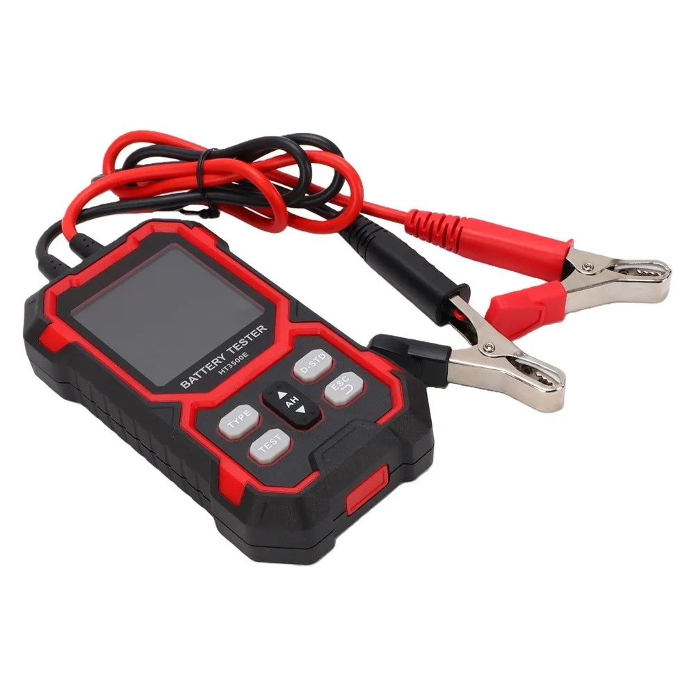 HT3500E Automotive Battery Tester 12V 24V CCA Voltage Internal Resistance Analyzer For Car Truck Motorcycle EV Diagnostic Tool
HT3500E Automotive Battery Tester 12V 24V CCA Voltage Internal Resistance Analyzer For Car Truck Motorcycle EV Diagnostic Tool