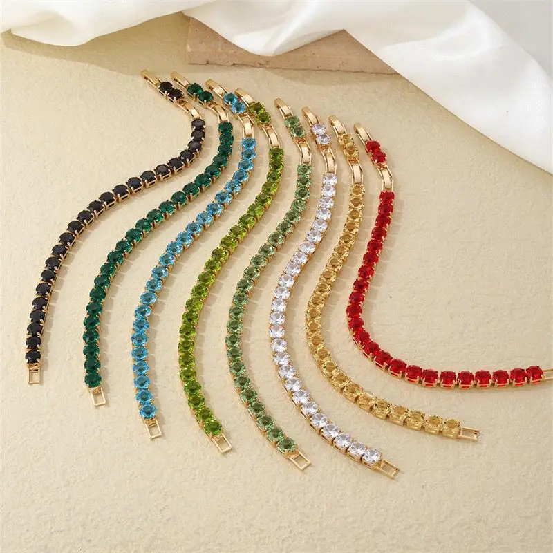 MxGxFam 19.5 cm Hip Hop Bracelet Multicolor Powder Zirconia Bracelet Women's Fashion Jewelry
MxGxFam 19.5 cm Hip Hop Bracelet Multicolor Powder Zirconia Bracelet Women's Fashion Jewelry