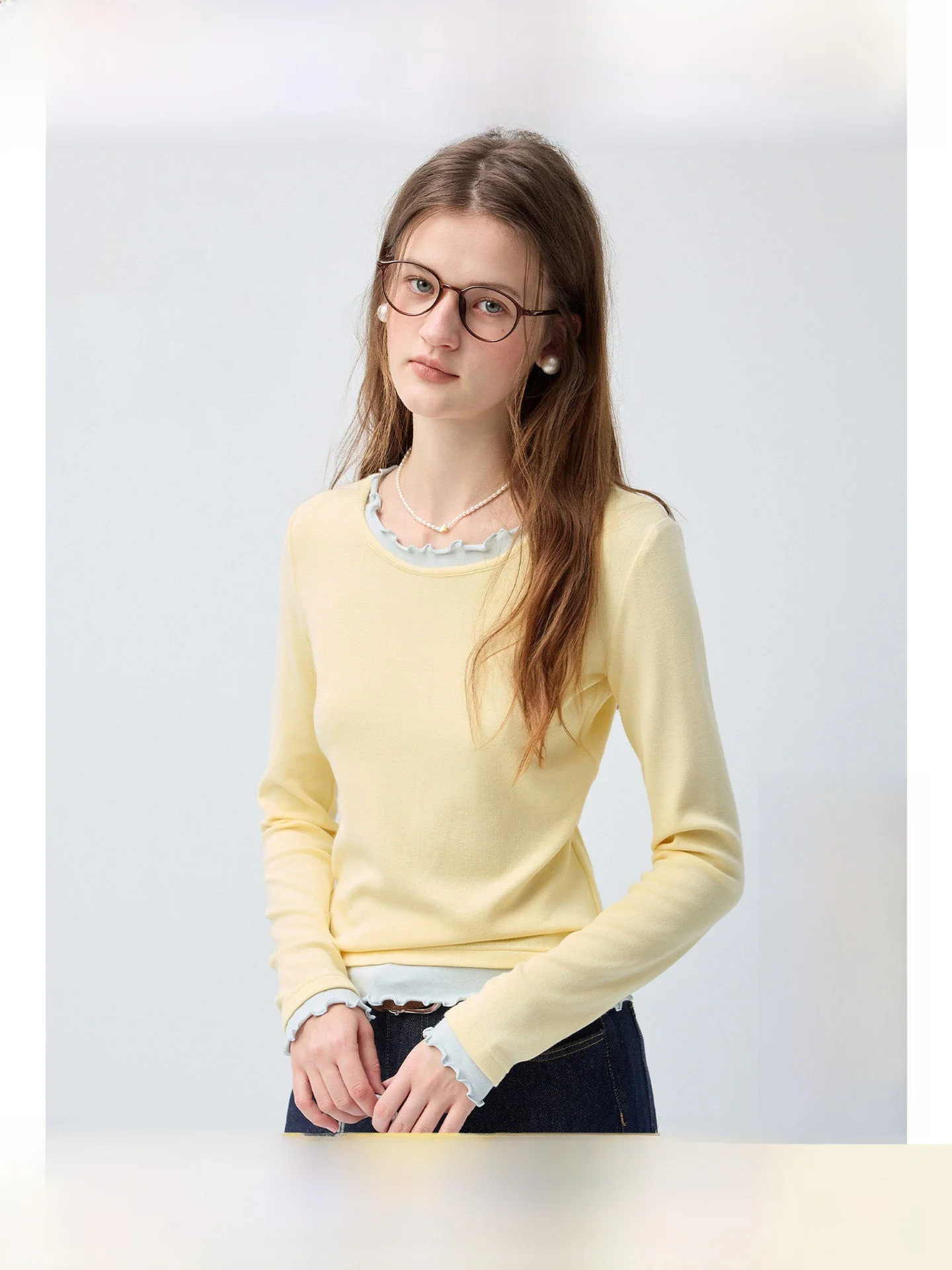 plus Size Women's Knitwear Slim Fit Long Sleeve Inner Wear Gentle Style Shoulder Width Regular Spring New Arrival for Plump MM
plus Size Women's Knitwear Slim Fit Long Sleeve Inner Wear Gentle Style Shoulder Width Regular Spring New Arrival for Plump MM