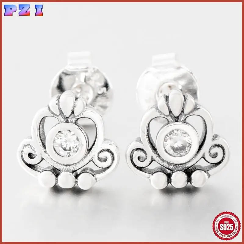 2025 Original Authentic 925 Sterling Silver Earrings Sparkling Princess Crown Earrings Women Fashion Jewelry Gift
2025 Original Authentic 925 Sterling Silver Earrings Sparkling Princess Crown Earrings Women Fashion Jewelry Gift
