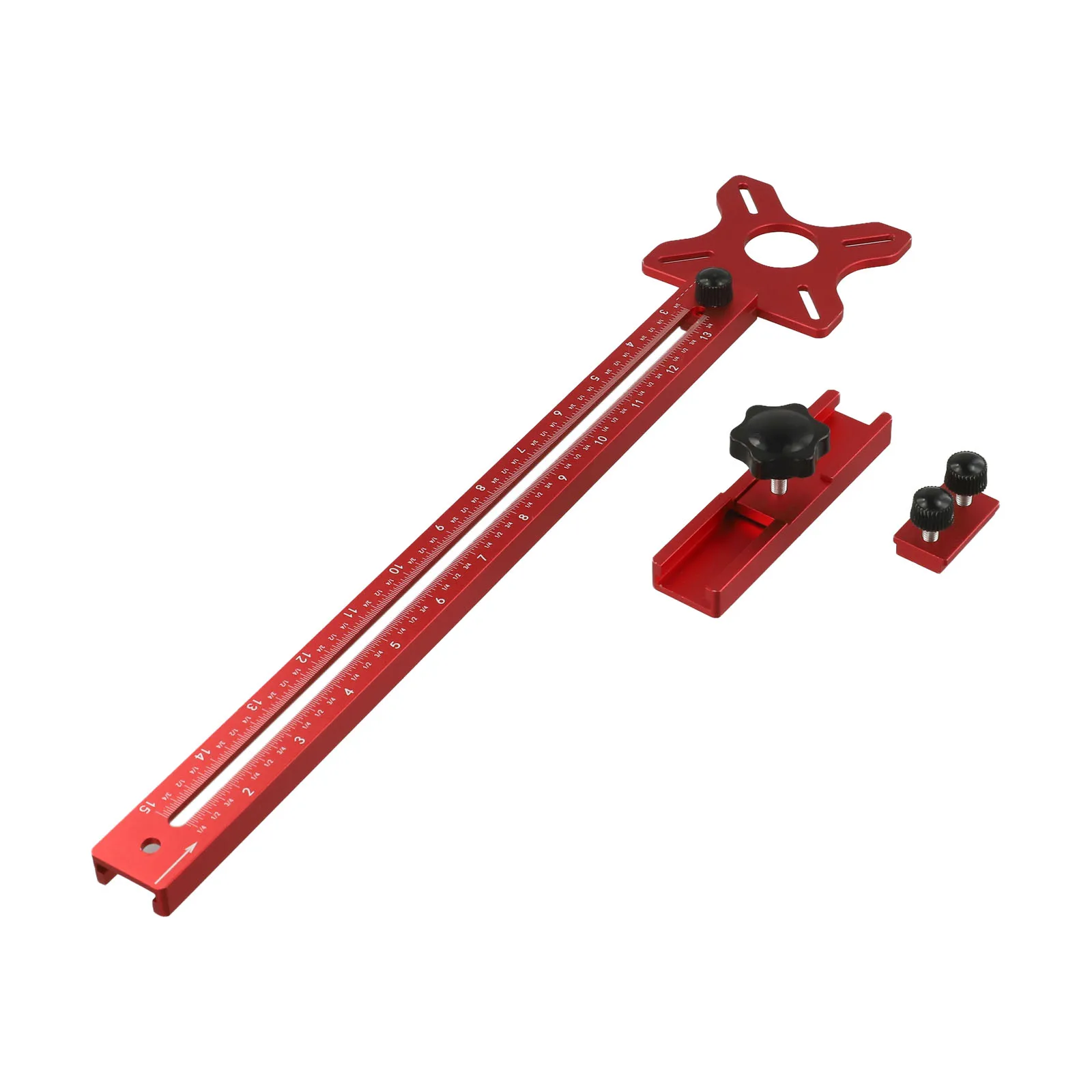 Router Milling Guide Punch Locator Constructed from Aluminum Alloy Material; Solution for Precision Drilling Needs
Router Milling Guide Punch Locator Constructed from Aluminum Alloy Material; Solution for Precision Drilling Needs