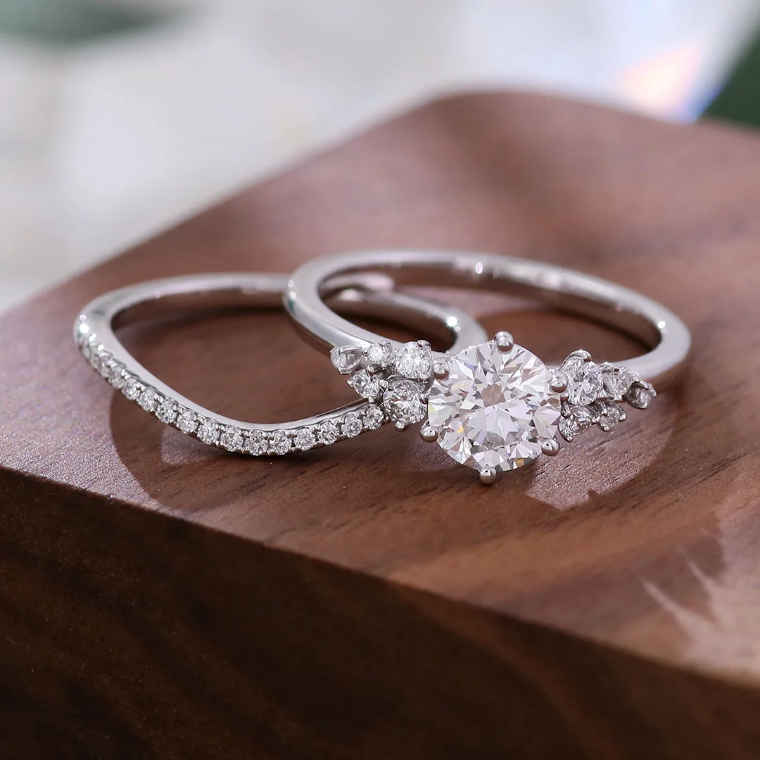 Прованс 14K/18K золотые кольца лабораторные обручальные кольца с бриллиантами для женщин обручальное кольцо комплект свадебных колец на заказ подарок на годовщину
Прованс 14K/18K золотые кольца лабораторные обручальные кольца с бриллиантами для женщин обручальное кольцо комплект свадебных колец на заказ подарок на годовщину