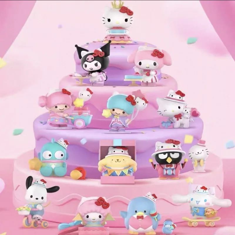 Hello Kitty 50-летие сюрприз слепая коробка мультяшная фигурка милое настольное украшение подарок на день рождения модная коллекционная игрушка
Hello Kitty 50-летие сюрприз слепая коробка мультяшная фигурка милое настольное украшение подарок на день рождения модная коллекционная игрушка