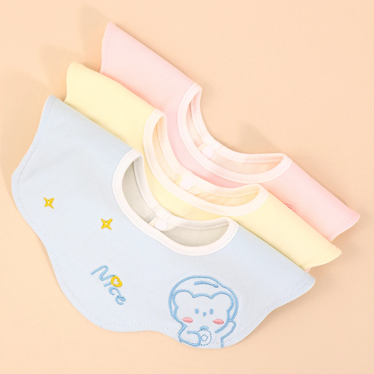 Korean cotton gauze baby saliva towel, baby bib, children's cute double-sided soft bib, absorbent food towel
Korean cotton gauze baby saliva towel, baby bib, children's cute double-sided soft bib, absorbent food towel