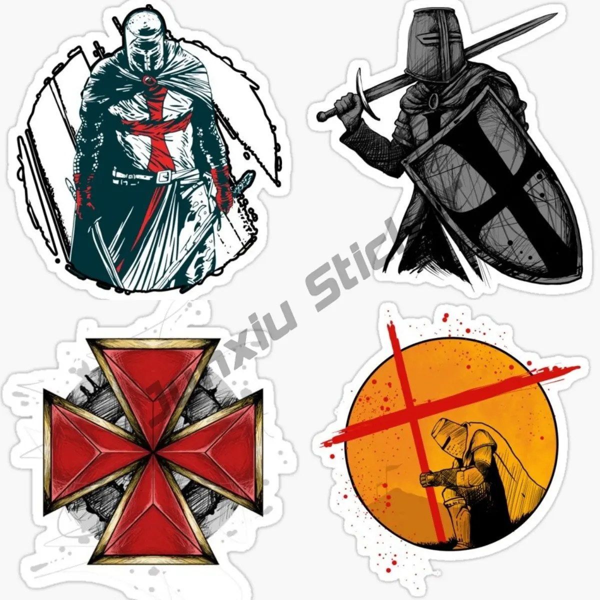 Cool Handsome Decals Crusaders Knights Templar Car Stickers Vinyl Anti-Scratch Car Window Trunk Bumper Racing Personality Decals
Cool Handsome Decals Crusaders Knights Templar Car Stickers Vinyl Anti-Scratch Car Window Trunk Bumper Racing Personality Decals