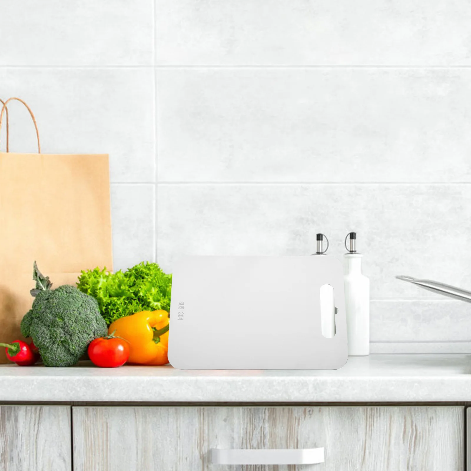 Stainless Steel Cutting Board Block for Kitchen Bake Choppinng Chopping Rectangle
Stainless Steel Cutting Board Block for Kitchen Bake Choppinng Chopping Rectangle