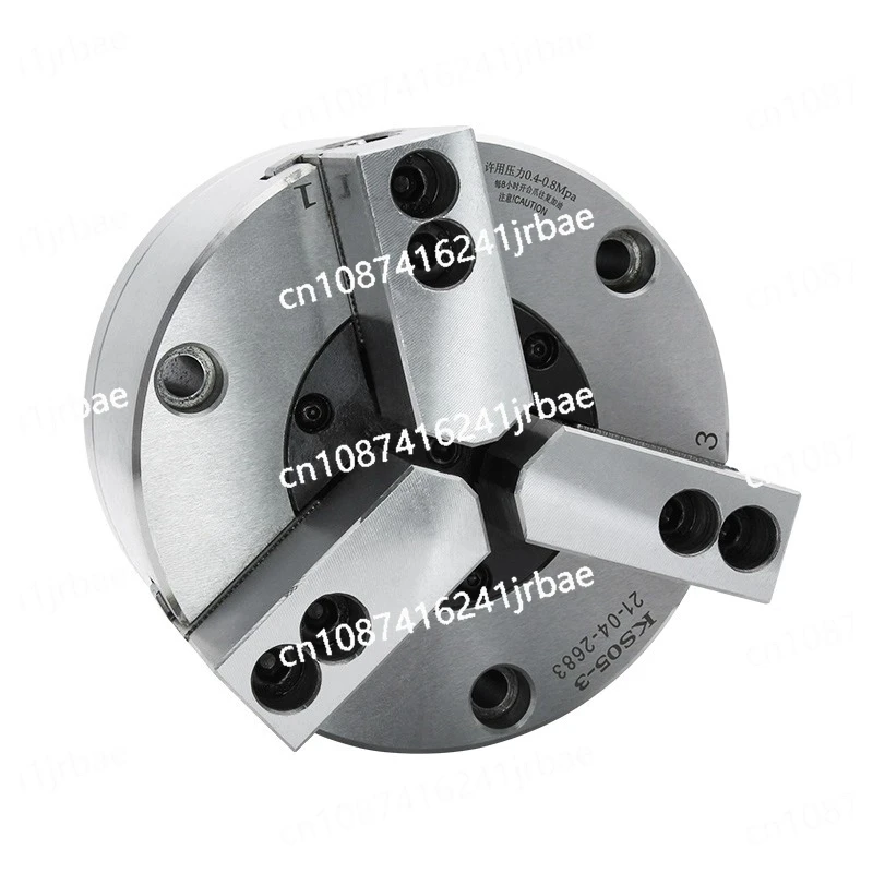 Пневматический патрон, трехкулачковый самоцентрирующийся передний вертикальный станок, токарный станок с числовым программным управлением 
Пневматический патрон, трехкулачковый самоцентрирующийся передний вертикальный станок, токарный станок с числовым программным управлением