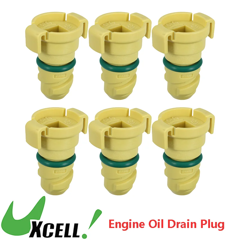 UXCELL 6pcs Car Engine Oil Drain Plug ABS Replacement for Ford Fusion Sport 2.7L V6 - Gas 2017-2019 FT4Z-6730-A BC3Z-6730-A
UXCELL 6pcs Car Engine Oil Drain Plug ABS Replacement for Ford Fusion Sport 2.7L V6 - Gas 2017-2019 FT4Z-6730-A BC3Z-6730-A