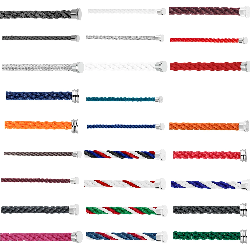 Высококачественный модный классический браслет в форме подковы, большой размер 5 мм, веревка, розовая серебряная голова, повседневная одежда
Высококачественный модный классический браслет в форме подковы, большой размер 5 мм, веревка, розовая серебряная голова, повседневная одежда