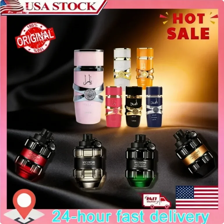 Premium 100ML Fakhar Body Spray Perfume – Women’s Arabic Eau De Parfum, Lasting Scent for Dating Flirty Appeal
Premium 100ML Fakhar Body Spray Perfume – Women’s Arabic Eau De Parfum, Lasting Scent for Dating Flirty Appeal