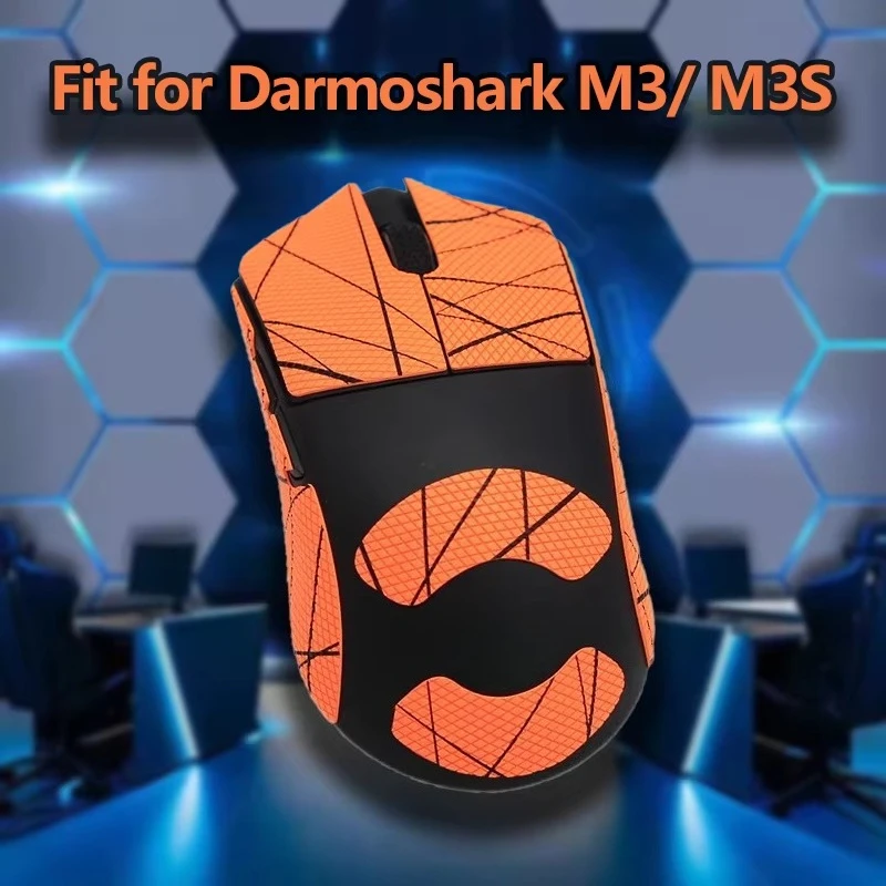 Лента для захвата мыши Darmoshark M3/M3S — противоскользящие наклейки с защитой от пота и боковой ручкой для рук — нескользящее управление для игрового киберспортивного ПК
Лента для захвата мыши Darmoshark M3/M3S — противоскользящие наклейки с защитой от пота и боковой ручкой для рук — нескользящее управление для игрового киберспортивного ПК
