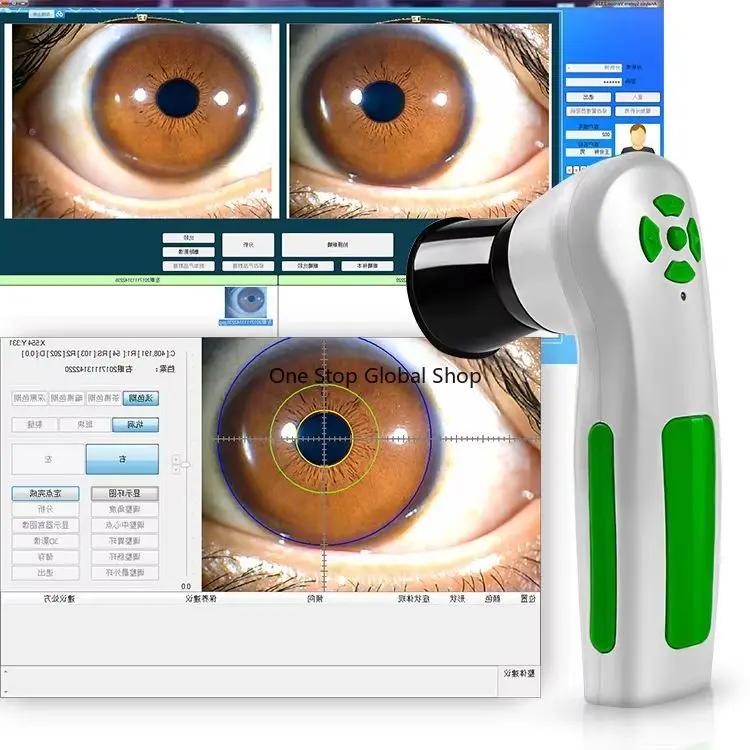 12MP USB Digital Iriscope Iris Iridology Camera with Iris Software Health Centre
12MP USB Digital Iriscope Iris Iridology Camera with Iris Software Health Centre