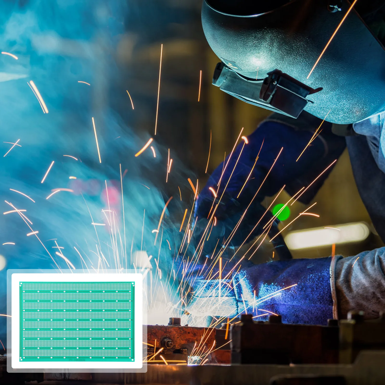 Circuit Board Experimental Large Single Sided Joint Practical Breadboard DIY Project Component Welding Work Precise Design Safe
Circuit Board Experimental Large Single Sided Joint Practical Breadboard DIY Project Component Welding Work Precise Design Safe