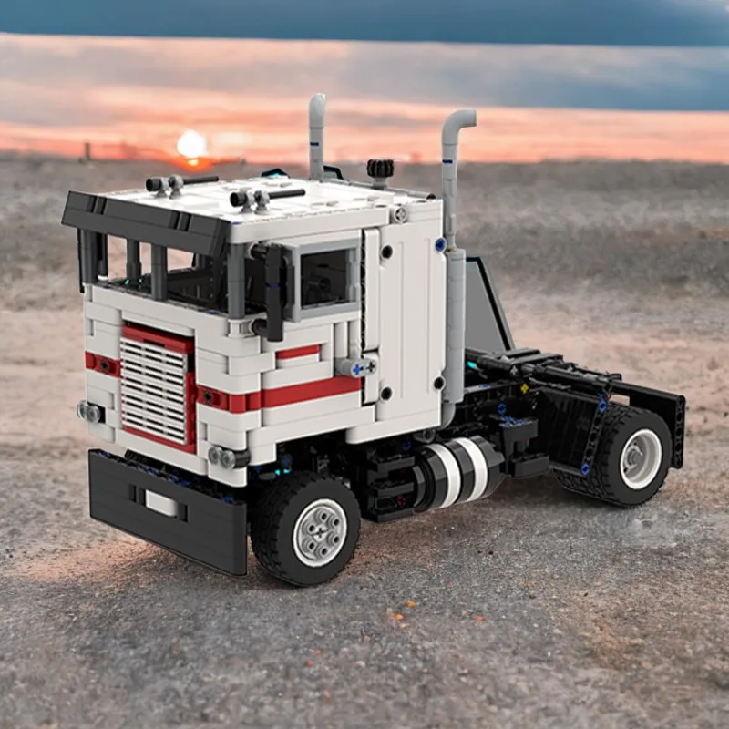 Черный полугрузовик MOC FLB 4x2, 998 шт., инженерная модель Technic, образовательная модель, строительные блоки «сделай сам», игрушки на день рождения, подарок
Черный полугрузовик MOC FLB 4x2, 998 шт., инженерная модель Technic, образовательная модель, строительные блоки «сделай сам», игрушки на день рождения, подарок