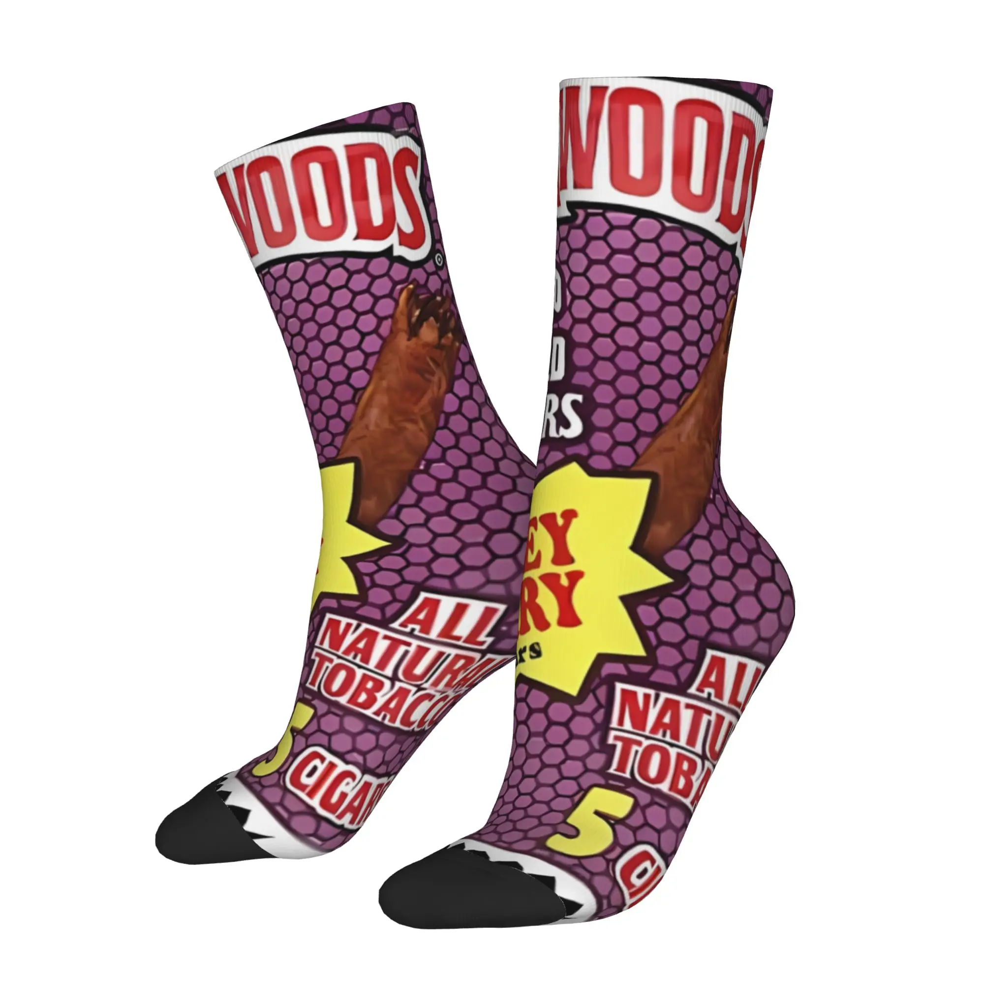 1 Pair Funny Sock Backwoods purple Vintage Seamless Pattern Printed Men Crew Socks Novelty Men's Socks
1 Pair Funny Sock Backwoods purple Vintage Seamless Pattern Printed Men Crew Socks Novelty Men's Socks