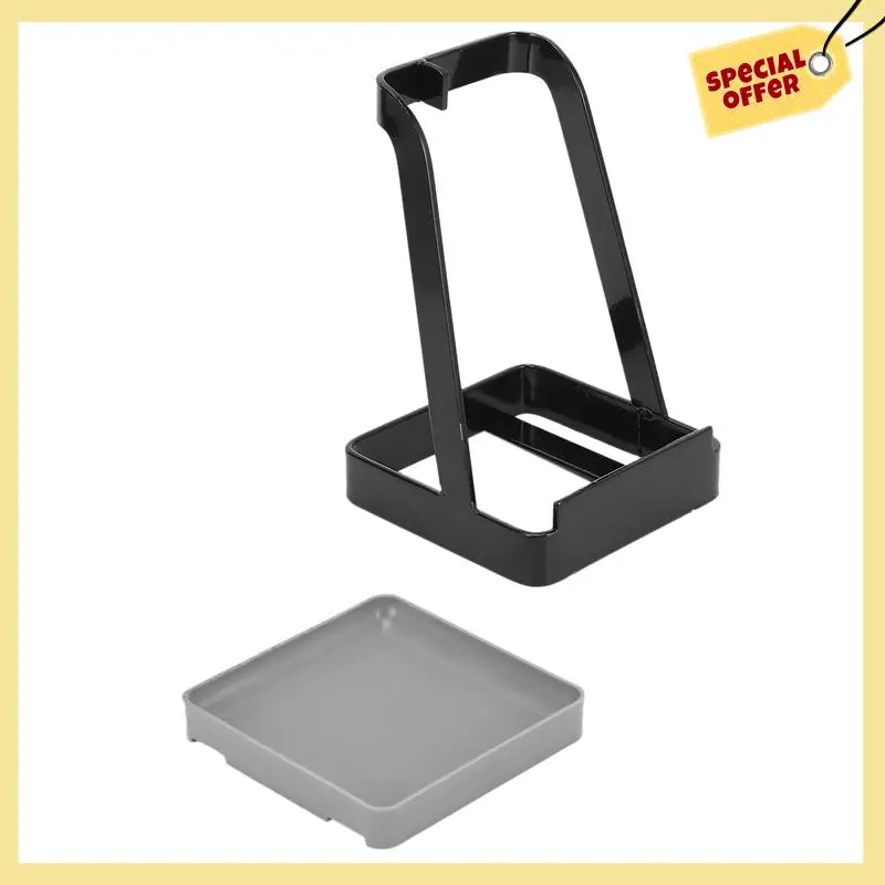 -BABQ 5X Держатель для крышки кастрюли, Стойка для кухонного органайзера, Держатель для подставки для ложки, Подставка для крышки из нержавеющей стали, Посуда на кухне, Черный
-BABQ 5X Держатель для крышки кастрюли, Стойка для кухонного органайзера, Держатель для подставки для ложки, Подставка для крышки из нержавеющей стали, Посуда на кухне, Черный