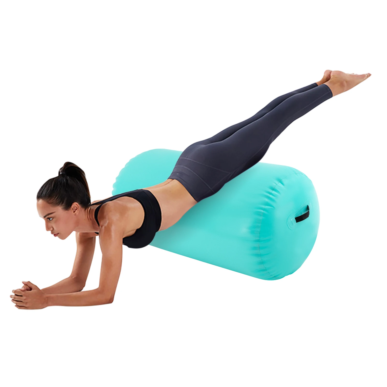 600W Inflatable Gymnastics Air Roller 39.4×23.6in Adjustable Air Pressure Foldable PVC Balance Training Mat Suitable for Height 1-1.3m Kids Adults with Electric Air Pump
600W Inflatable Gymnastics Air Roller 39.4×23.6in Adjustable Air Pressure Foldable PVC Balance Training Mat Suitable for Height 1-1.3m Kids Adults with Electric Air Pump