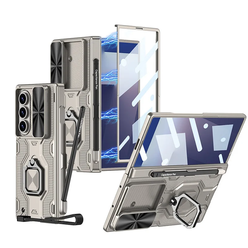 case for Z Fold 7 Window lens ring holder lanyard magnetic hinge full coverage protective cover Shock Proof Anti-Fingerprint
case for Z Fold 7 Window lens ring holder lanyard magnetic hinge full coverage protective cover Shock Proof Anti-Fingerprint
