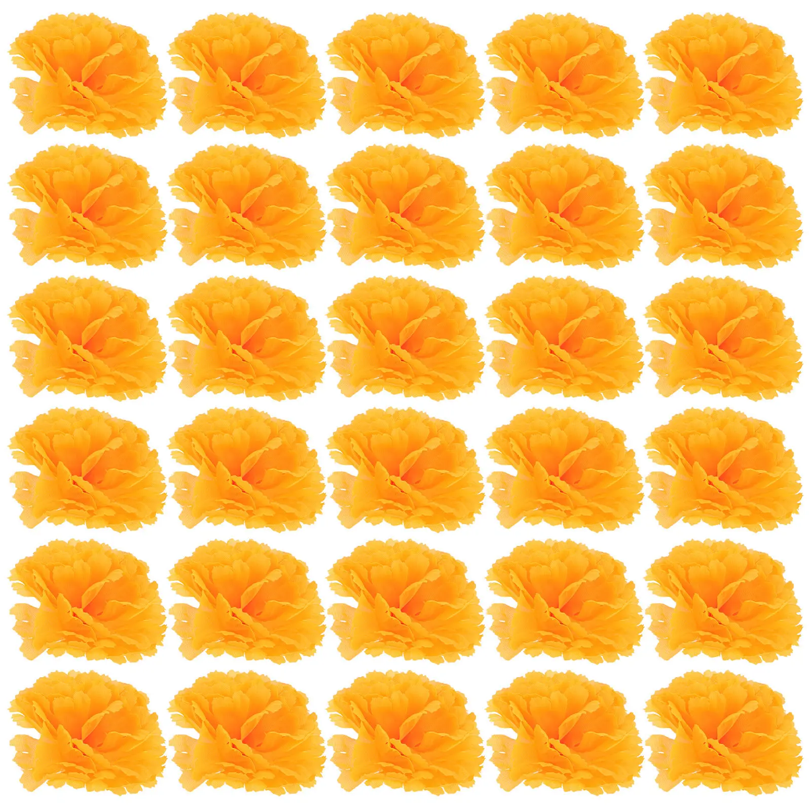 50 шт. искусственных головок цветов бархатцев оптом, декор для Дня мертвых, имитация индийских цветов, реквизит для фотосъемки
50 шт. искусственных головок цветов бархатцев оптом, декор для Дня мертвых, имитация индийских цветов, реквизит для фотосъемки