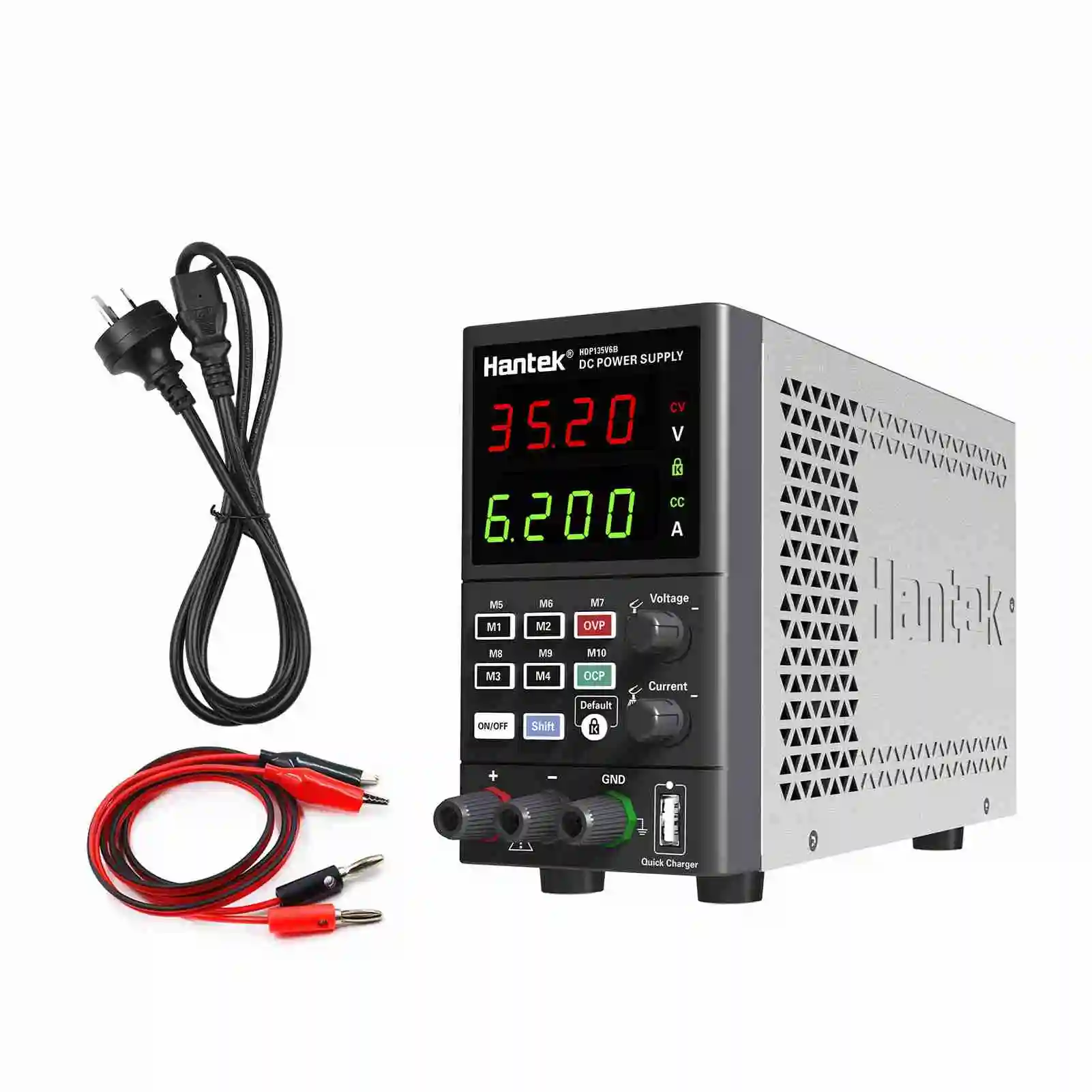 Digital Bench DC Power Supply Variable 35V 6A Adjustable Switching Regulated Power Supply CV CC with Data Storage, On/ Off Outpu
Digital Bench DC Power Supply Variable 35V 6A Adjustable Switching Regulated Power Supply CV CC with Data Storage, On/ Off Outpu