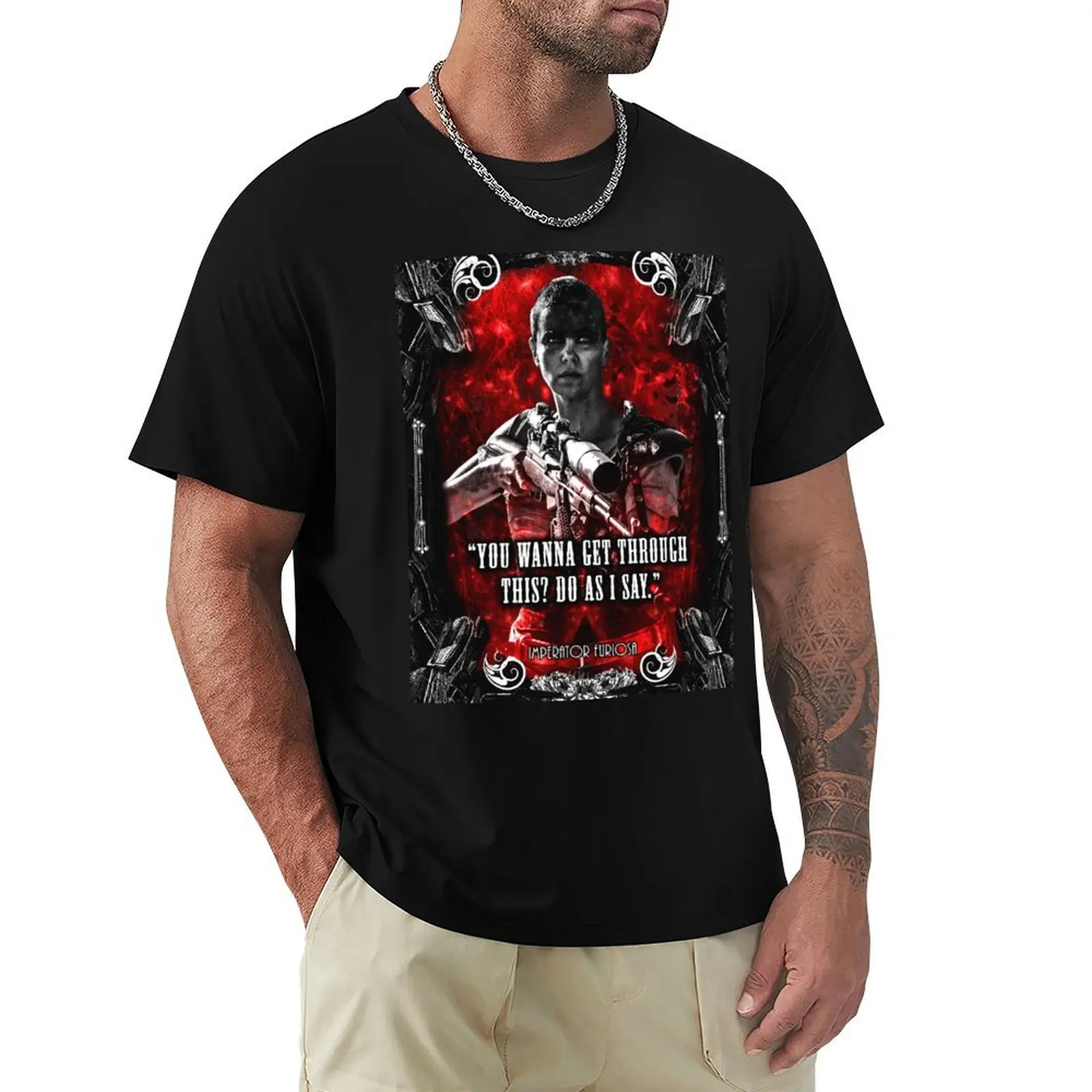 Mad Max furiosa movie quote T-Shirt vintage anime shirt Man t-shirt cute tops plus size tops T-shirts for men cotton
Mad Max furiosa movie quote T-Shirt vintage anime shirt Man t-shirt cute tops plus size tops T-shirts for men cotton