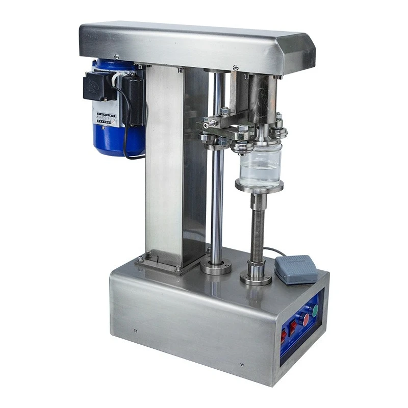 Can sealing machine, tinplate plastic bottle paper can sealing machine, capping machine
Can sealing machine, tinplate plastic bottle paper can sealing machine, capping machine
