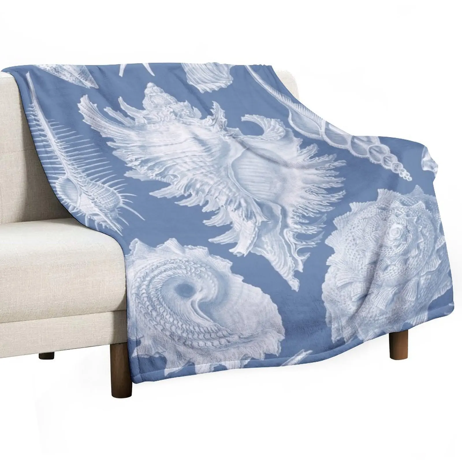 Vintage Seashells in Blue and White Throw Blanket Decoratives Custom Blankets
Vintage Seashells in Blue and White Throw Blanket Decoratives Custom Blankets