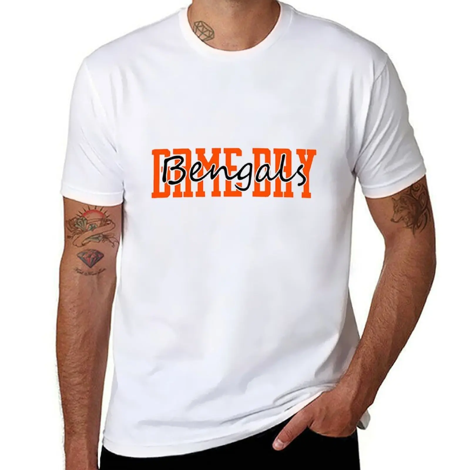 Bengals Game Day (1) T-Shirt t shirt personalised cotton t shirts high quality T-Shirt
Bengals Game Day (1) T-Shirt t shirt personalised cotton t shirts high quality T-Shirt