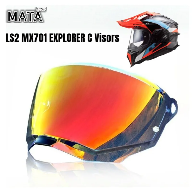 HOT LS2 MX701 EXPLORER C Motocross Detachable Rally Off-road Motorcyle Helmet Replacement Visors Extra Shield Lens
HOT LS2 MX701 EXPLORER C Motocross Detachable Rally Off-road Motorcyle Helmet Replacement Visors Extra Shield Lens