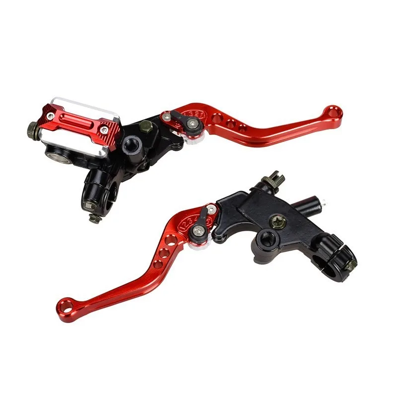 Universal cruiser hand brake pump, hydraulic braking, steady durable, motorcycle modified oil brake assembly, 2pcs pack
Universal cruiser hand brake pump, hydraulic braking, steady durable, motorcycle modified oil brake assembly, 2pcs pack