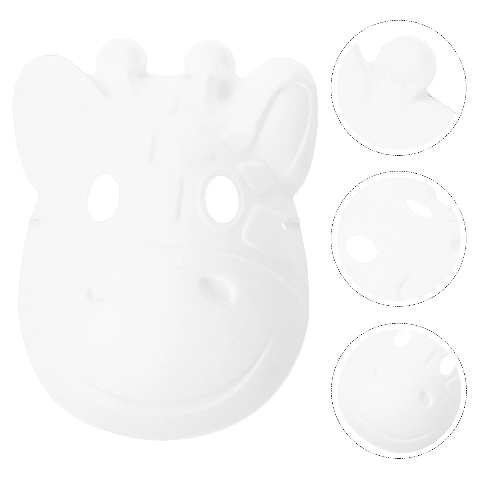 10Pcs Blank Deer Masks Paper Pulp DIY Paintable Animal Masquerade Masks for Kids Halloween Christmas Easter Party Costume
10Pcs Blank Deer Masks Paper Pulp DIY Paintable Animal Masquerade Masks for Kids Halloween Christmas Easter Party Costume