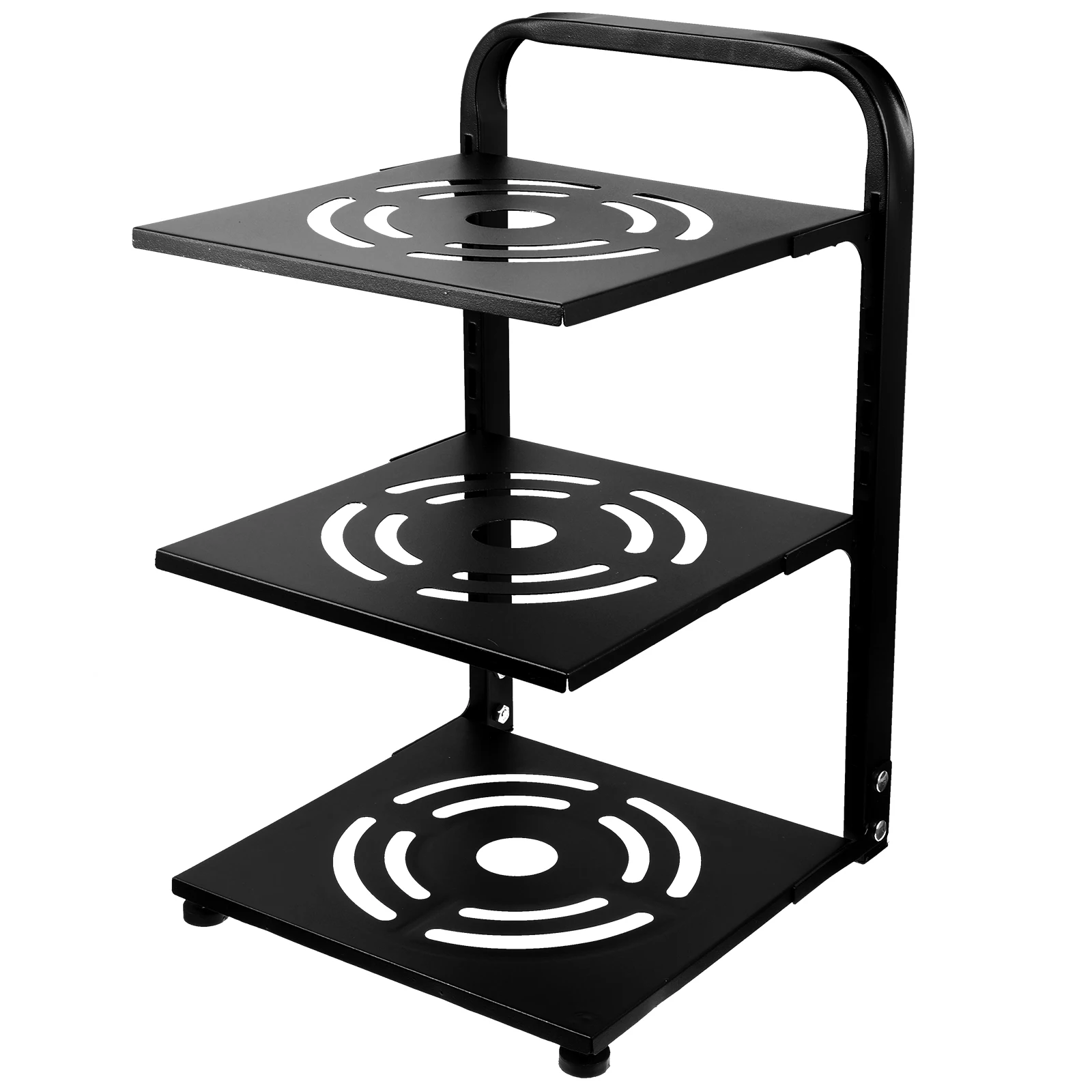 Black 3-Layer Adjustable Pot Pan Rack Heavy Duty Kitchen Countertop Storage Organizer Corrosion Resistant Rust Proof Easy
Black 3-Layer Adjustable Pot Pan Rack Heavy Duty Kitchen Countertop Storage Organizer Corrosion Resistant Rust Proof Easy