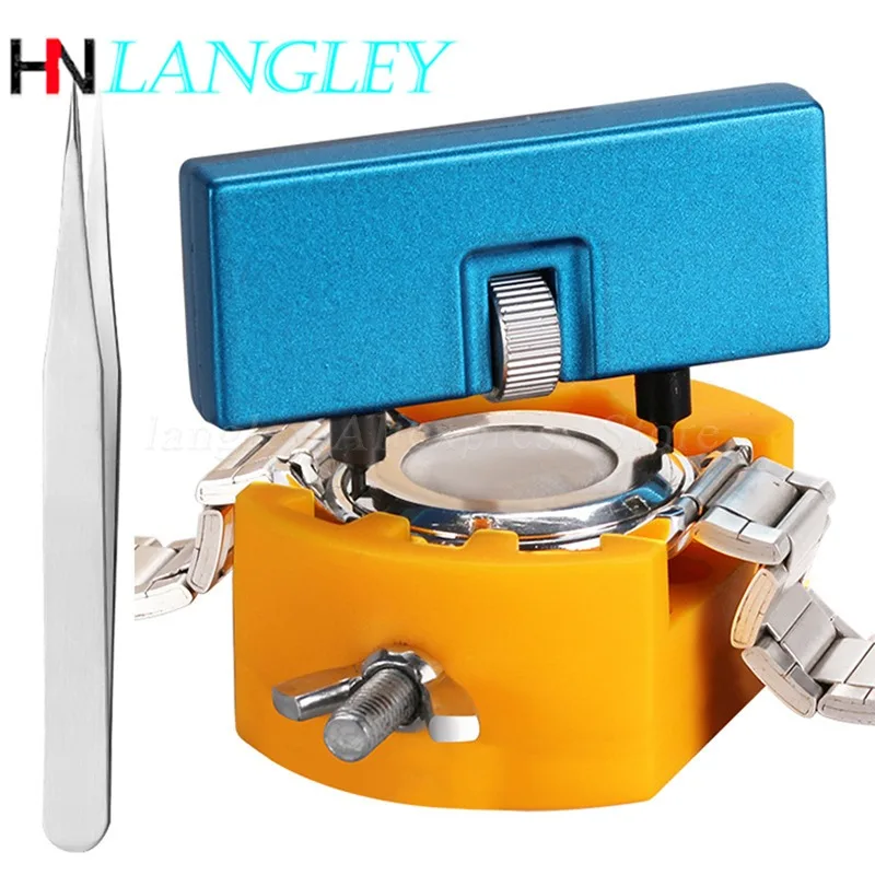 3 in 1 Repair Tool Set Watch Back Remover Tool Adjustable Opener Back Case Remover Watch Case Back Opener Repair Remover Holder
3 in 1 Repair Tool Set Watch Back Remover Tool Adjustable Opener Back Case Remover Watch Case Back Opener Repair Remover Holder