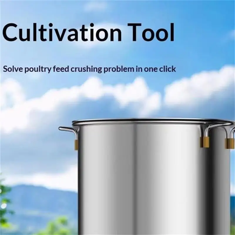 Stainless Steel Vegetable Shredder Feeding Chicken Grass Shredder Vegetable Feed Vegetable Shredder for Breeding
Stainless Steel Vegetable Shredder Feeding Chicken Grass Shredder Vegetable Feed Vegetable Shredder for Breeding