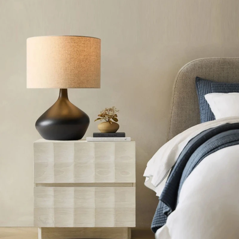 Japanese Minimalist Retro Wabi-sabi Resin Table Lamp LED E27 Decorative Desk Lights Living Room Cabinet Table Bedside Bedroom
Japanese Minimalist Retro Wabi-sabi Resin Table Lamp LED E27 Decorative Desk Lights Living Room Cabinet Table Bedside Bedroom