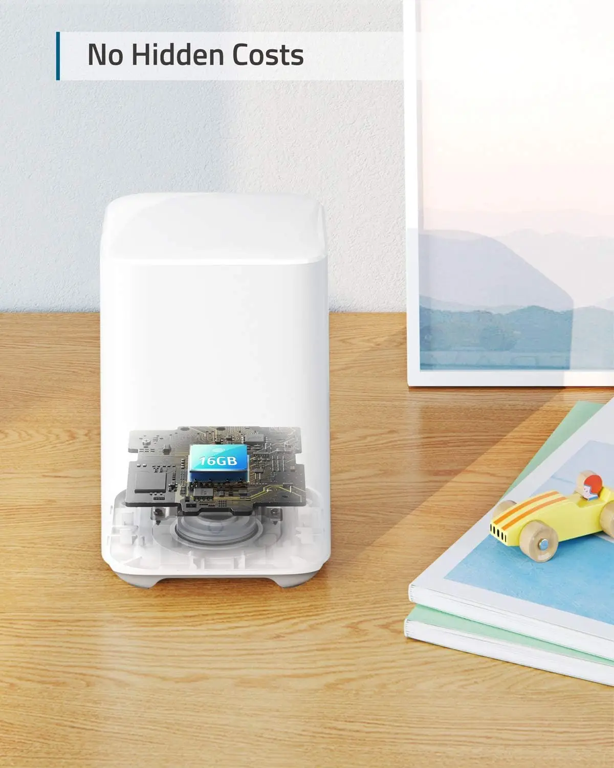 Комплект eufyCam 2C Pro 2+1 с солнечной панелью 2 Вт, беспроводная система домашней безопасности с разрешением 2K,
Комплект eufyCam 2C Pro 2+1 с солнечной панелью 2 Вт, беспроводная система домашней безопасности с разрешением 2K,